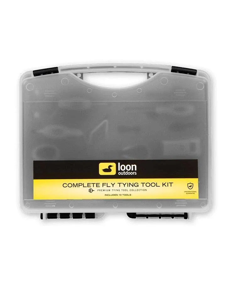 Loon Black Complete Fly Tying Tool Kit