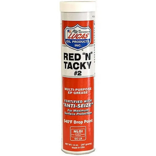 Lucas Oil 14 oz. Red 'n' Tacky Grease