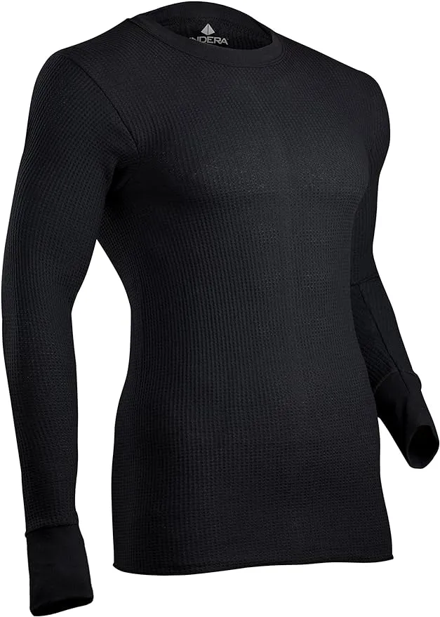 Indera Men's Cotton Waffle Knit Heavyweight Thermal Underwear Top