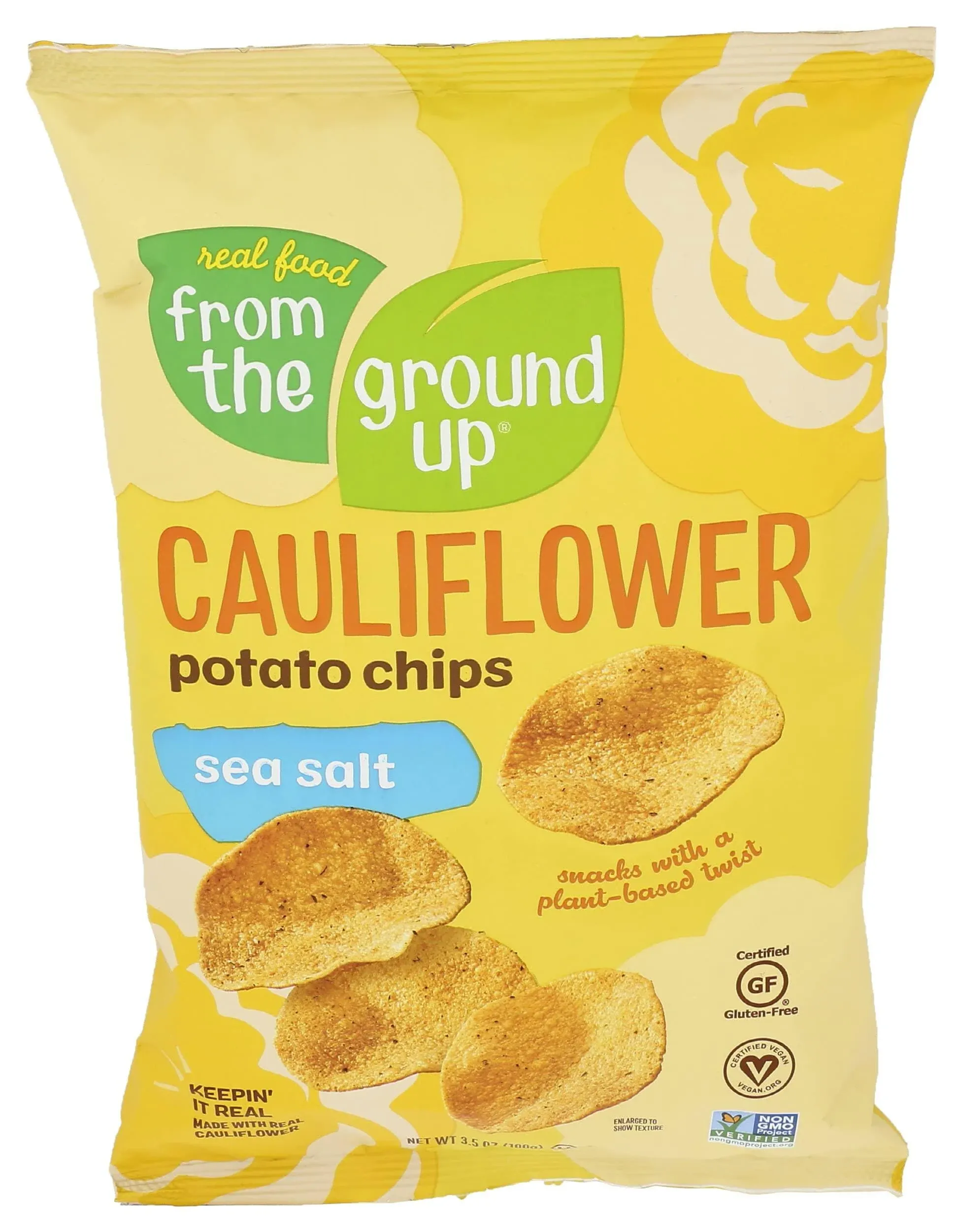 From The Ground Up Cauliflower Chips