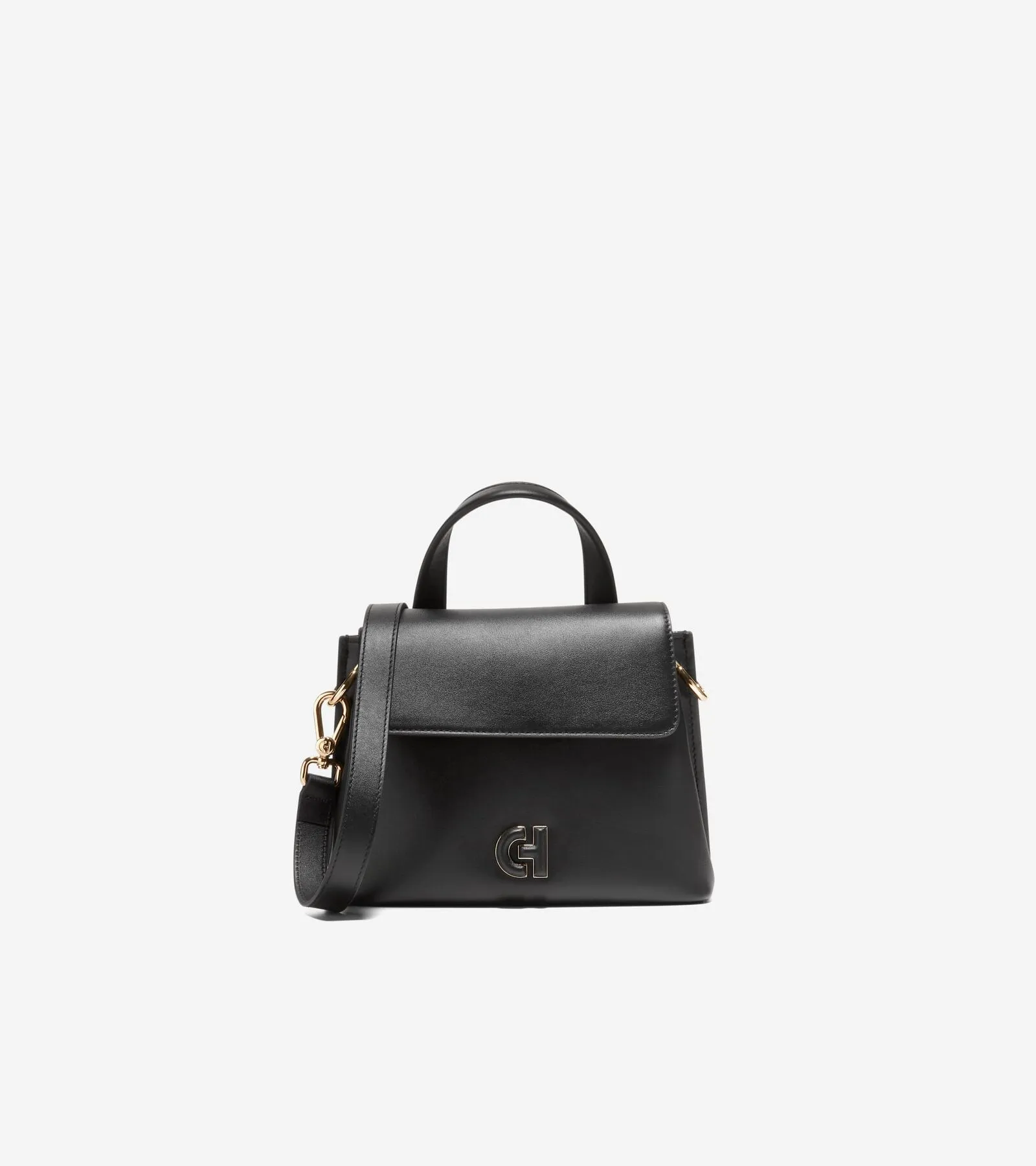 Shop Cole Haan Mini Collective Satchel - Black Size Osfa