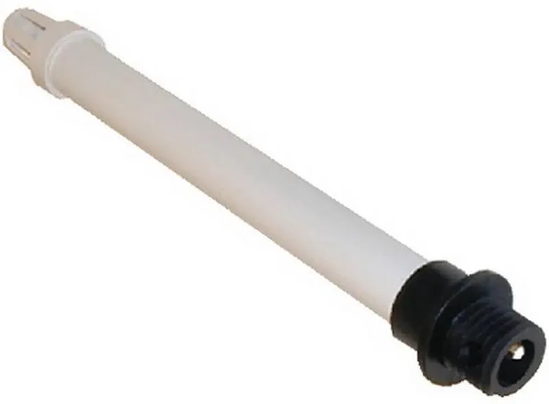 Overflow Drain Tubes - Screw-in Tubes - Fits 1-1/2” Threaded Drain – w/Screen - Straight – 18” (ODT-2T) - T-H Marine Supplies