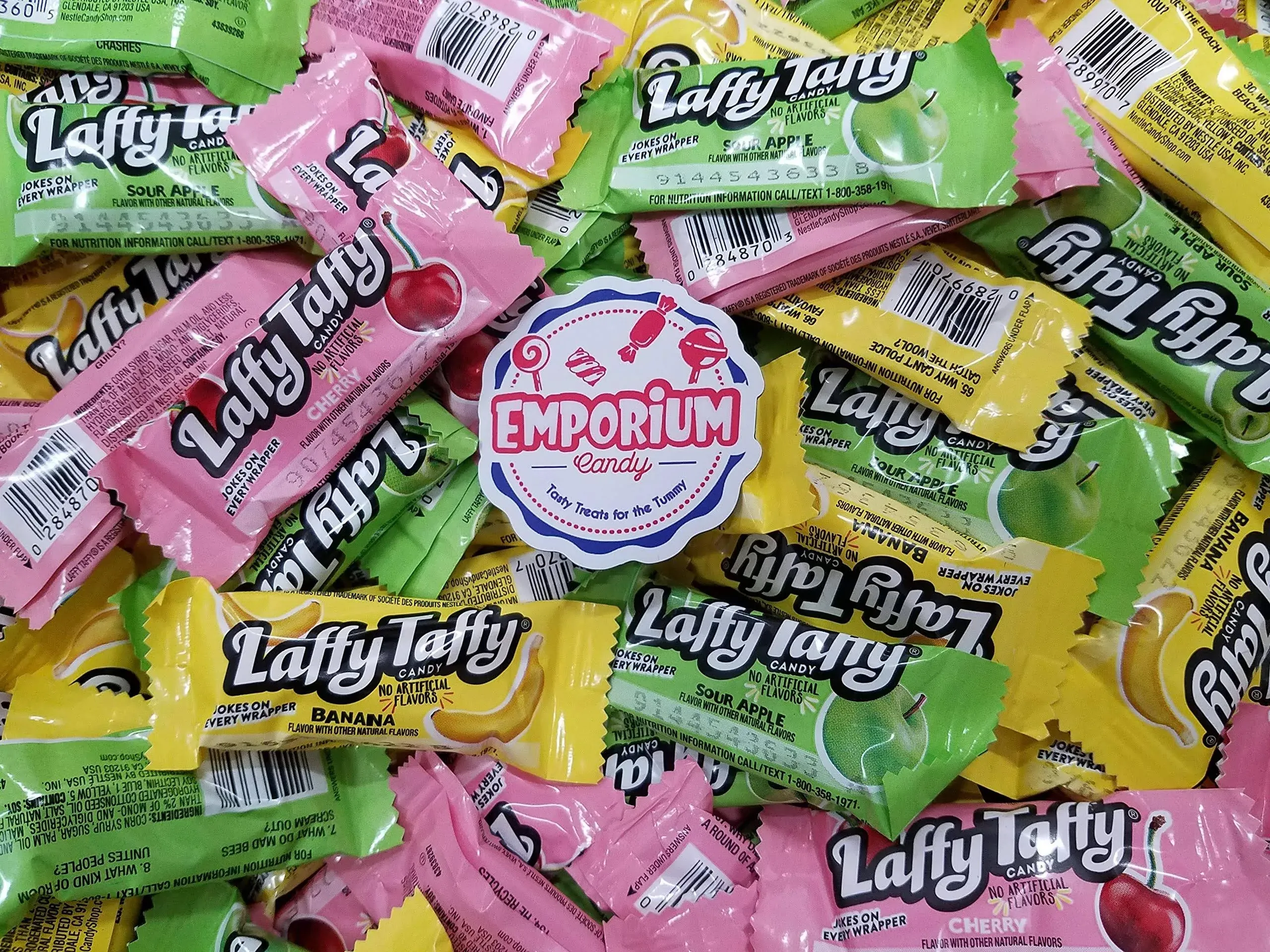 Laffy Taffy - Cherry Banana Sour Apple - 2 lbs of Fresh Delicious Assorted Bulk ...