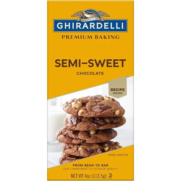 Ghirardelli Premium Baking Bar Semi-Sweet Chocolate