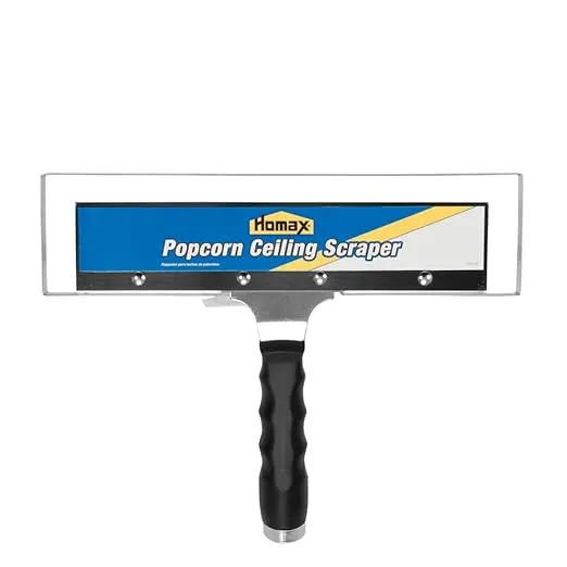 Ceiling Texture Scraper For Popcorn Ceiling Removal 12-Inch Metal Blade