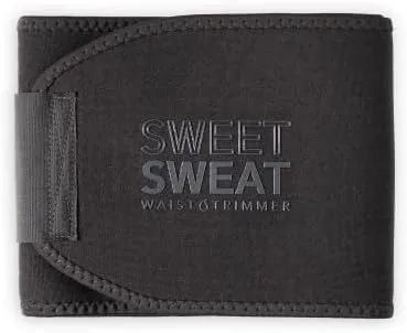 Sweet Sweat Matte Series Waist Trimmer with Mesh Storage Bag