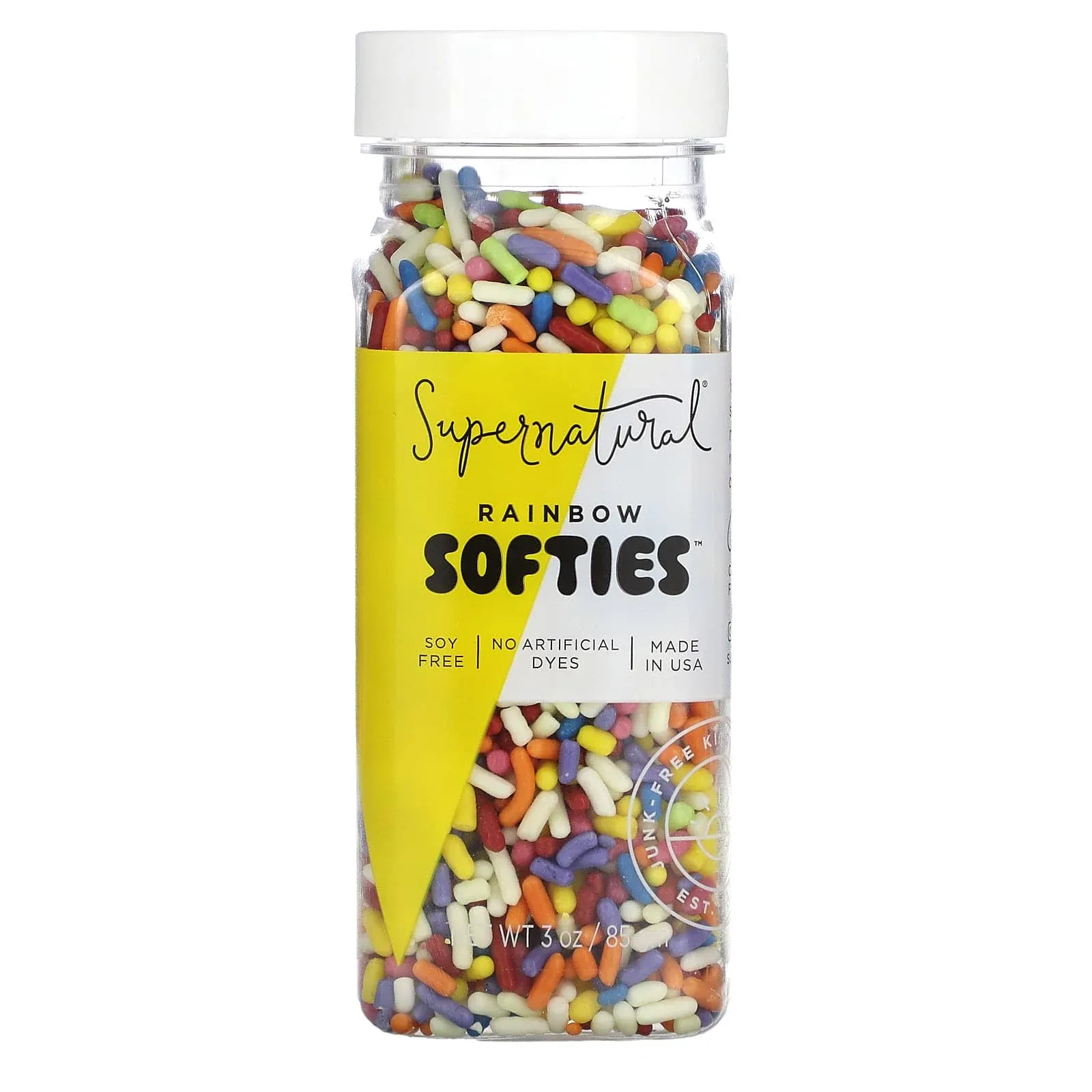 Supernatural 3 oz Rainbow Softies Sprinkles