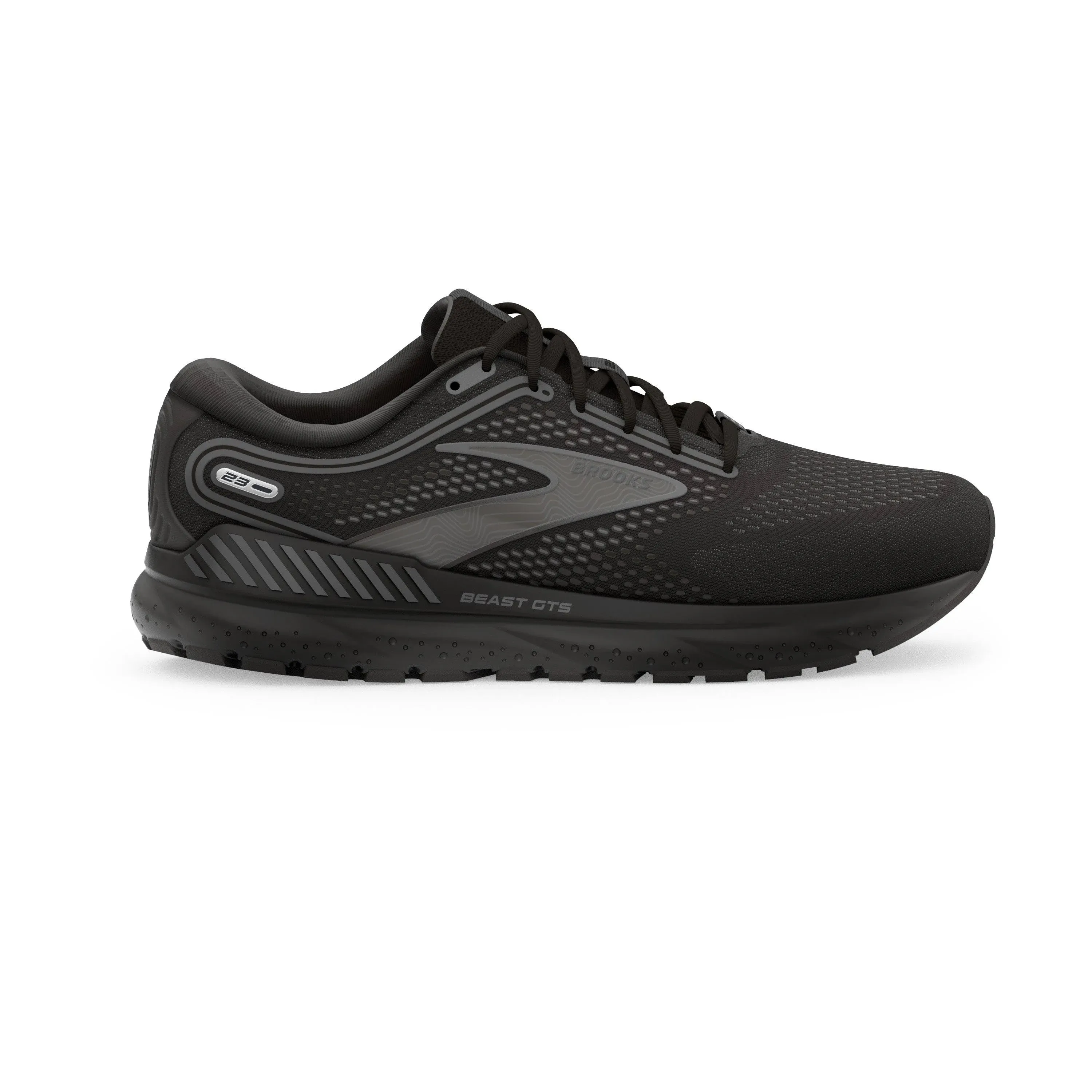 Brooks Beast GTS 23 11.5 , Black/Gunmetal (Men's)