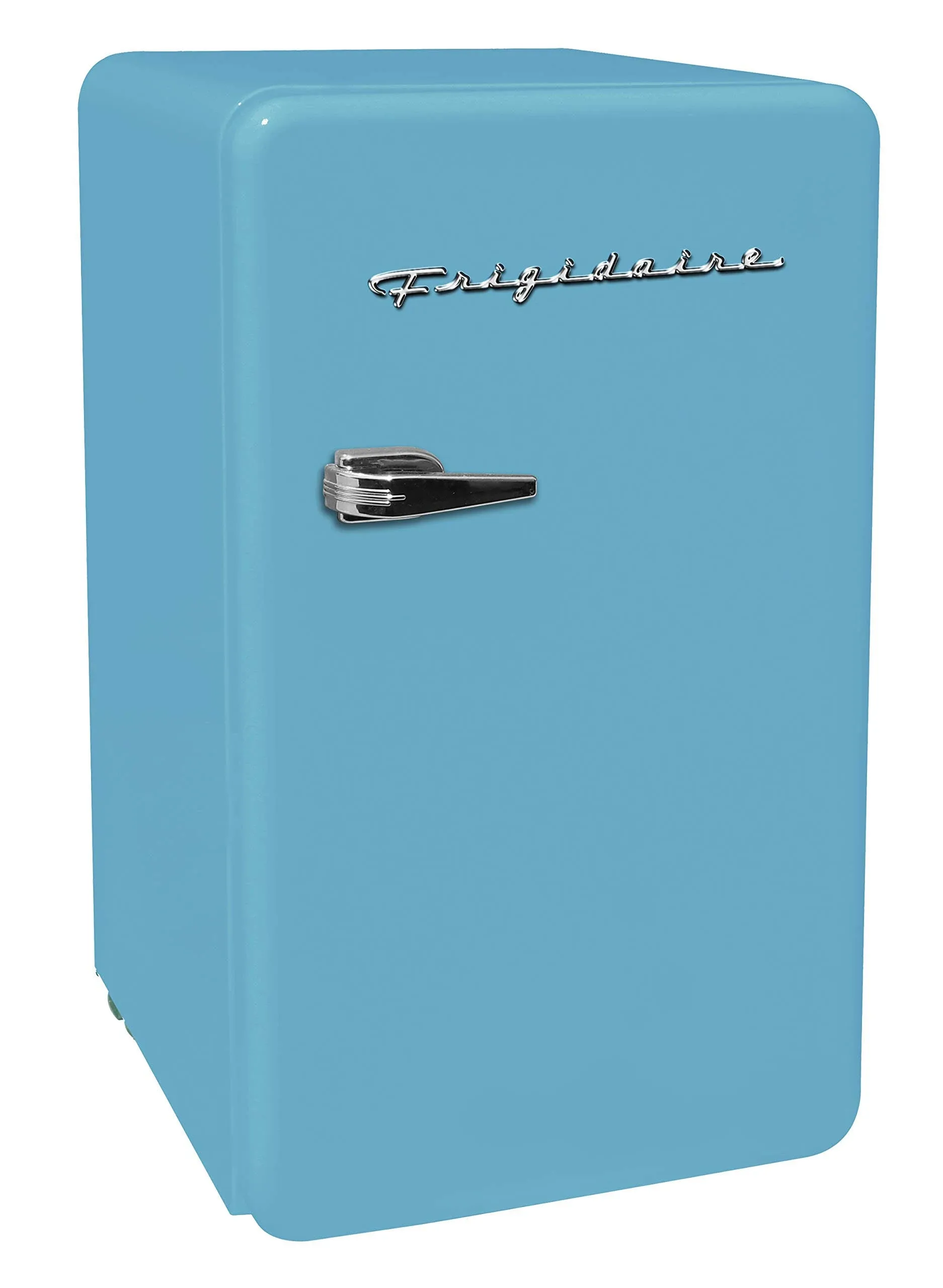 FRIGIDAIRE EFR372-MINT 3.2 Cu Ft Retro Compact Rounded Corner Premium Mini Fridge, Mint