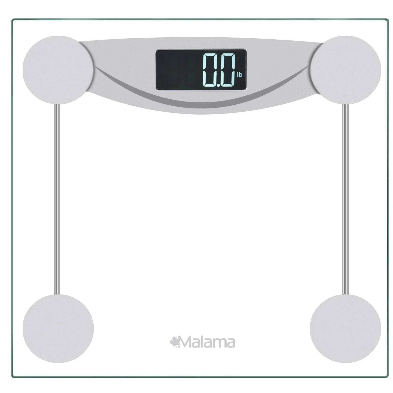 Malama & Maple Leaf Design Malama Digital Body Weight Bathroom Scale, Weighing ...