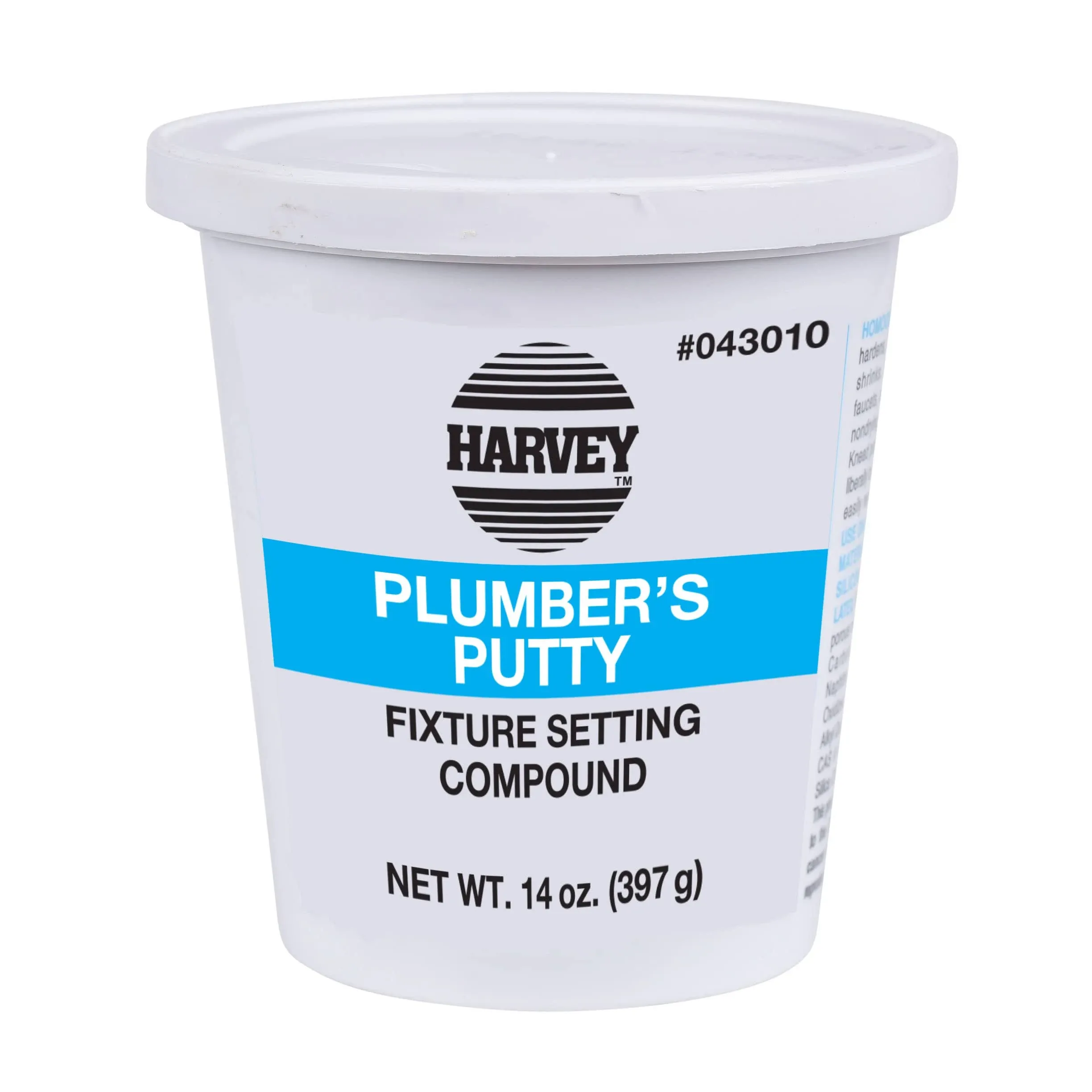 Harvey's WM Harvey 043010 Stainless Plumbers Putty, 14 oz