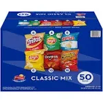 Frito Lay Paquete Variado de Chips de Mezcla Clásica Tamaño Mega, 1 oz, 42 Unidades