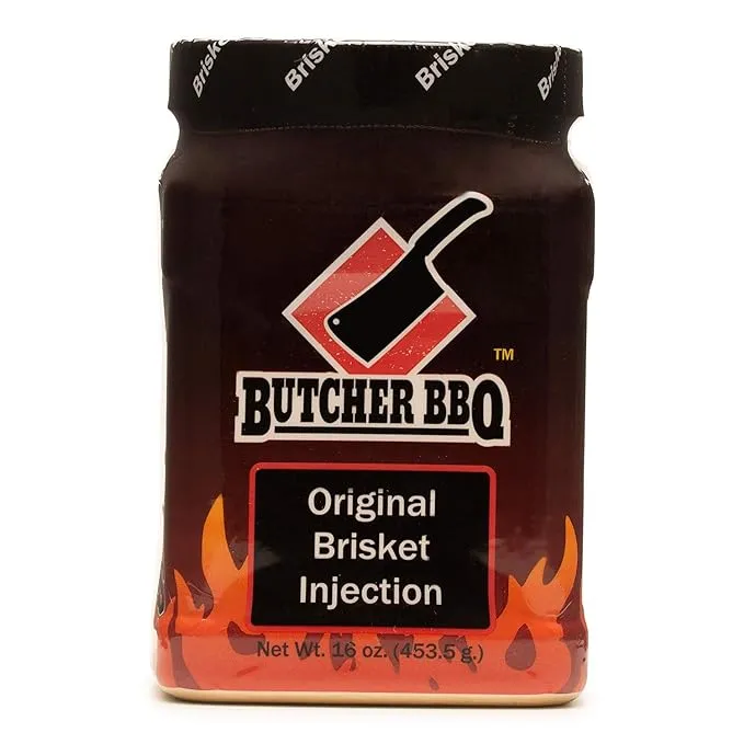 Butcher BBQ Original Inyección de costilla, 1 libra.