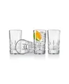 Crosby Square Highball - Set Of 4 In Clear