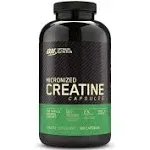 Optimum Nutrition, Micronized Creatine, 300 Capsules