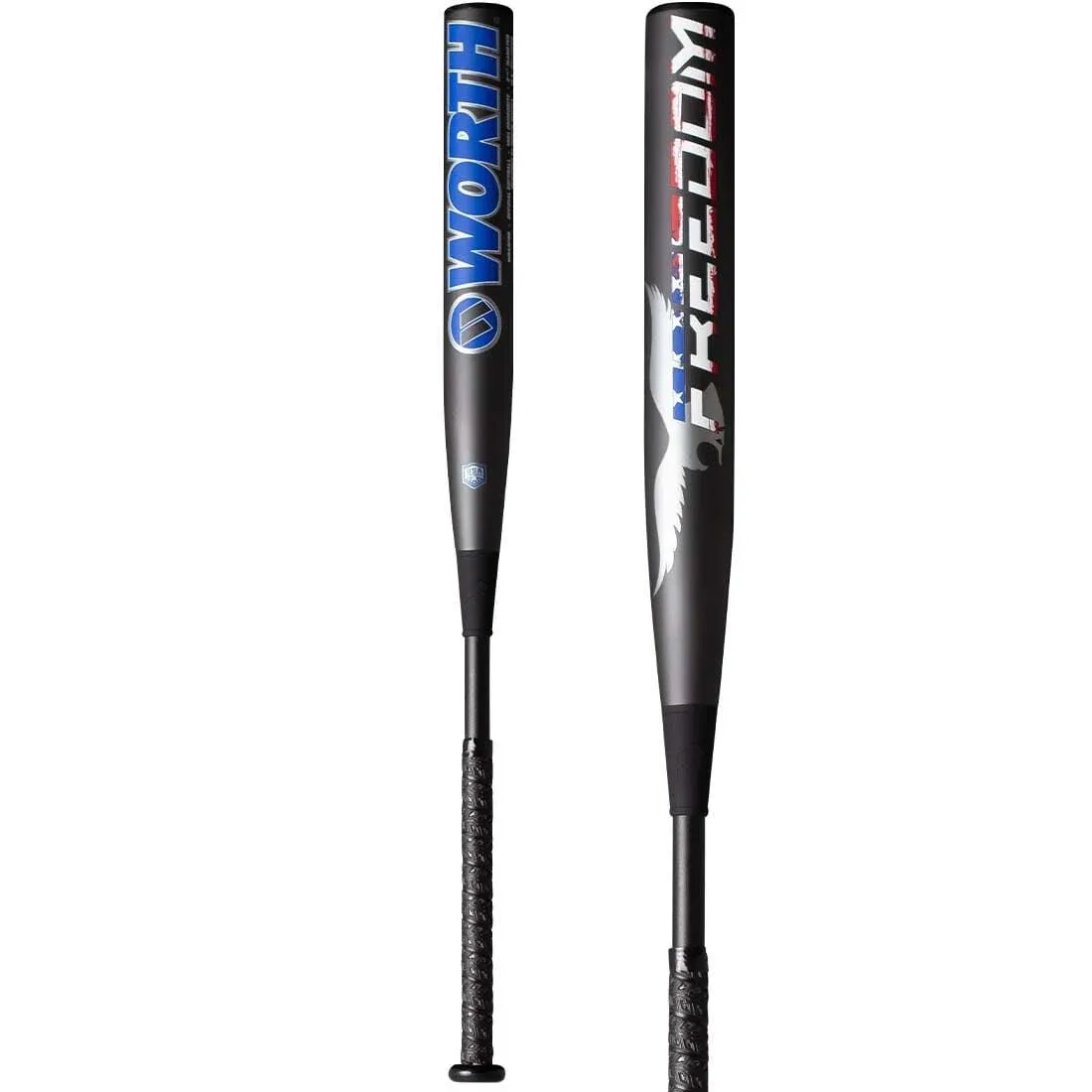 2023 Worth Freedom Balanced 13.5 Inch USA Slowpitch Softball Bat: WSA3FRB