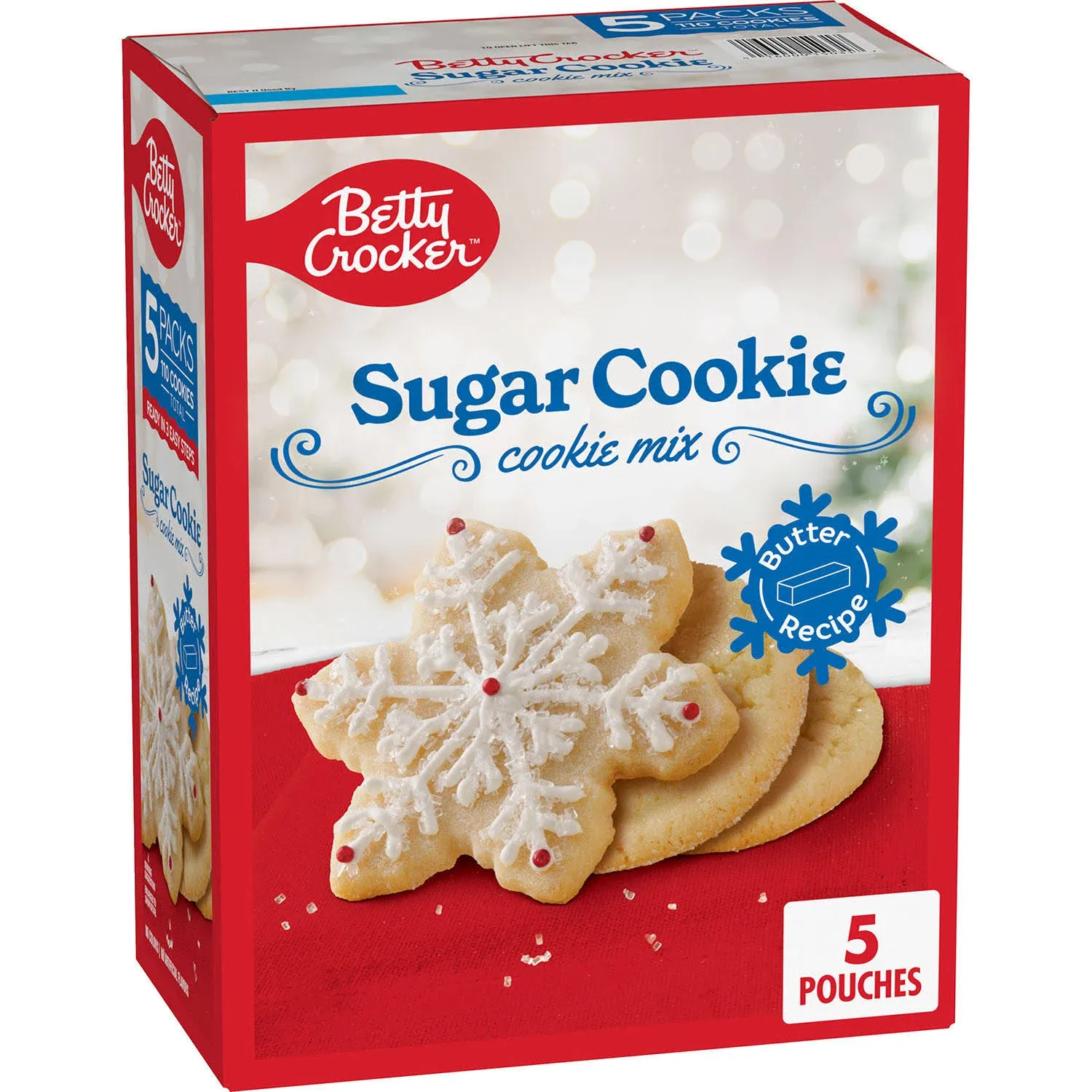 Betty Crocker Sugar Cookies Baking Mix 5 pk. | ShelHealth