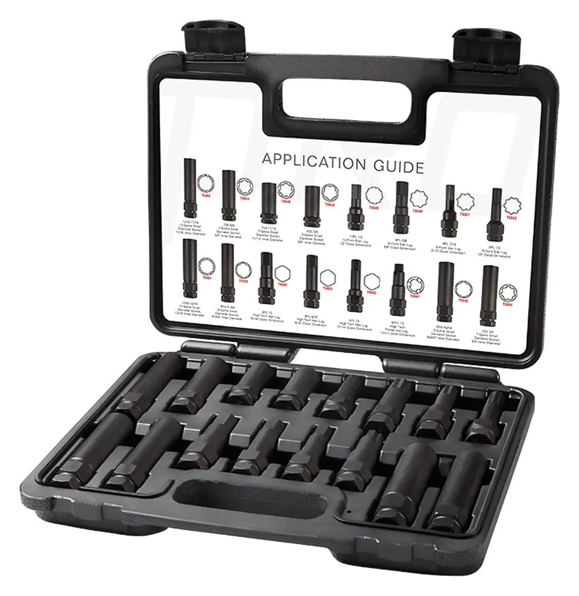 Steelman 78537 16 Piece Locking Lug Key Master Set