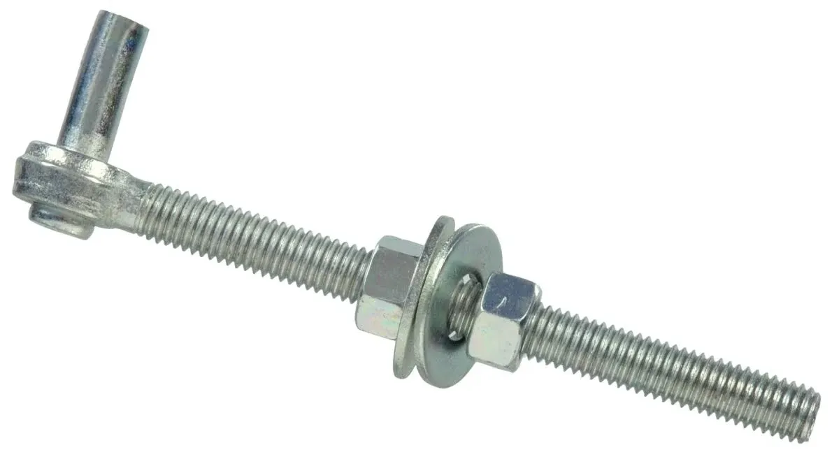 Hardware Essentials Gate Bolt Hook - Zinc Plated - 5/8