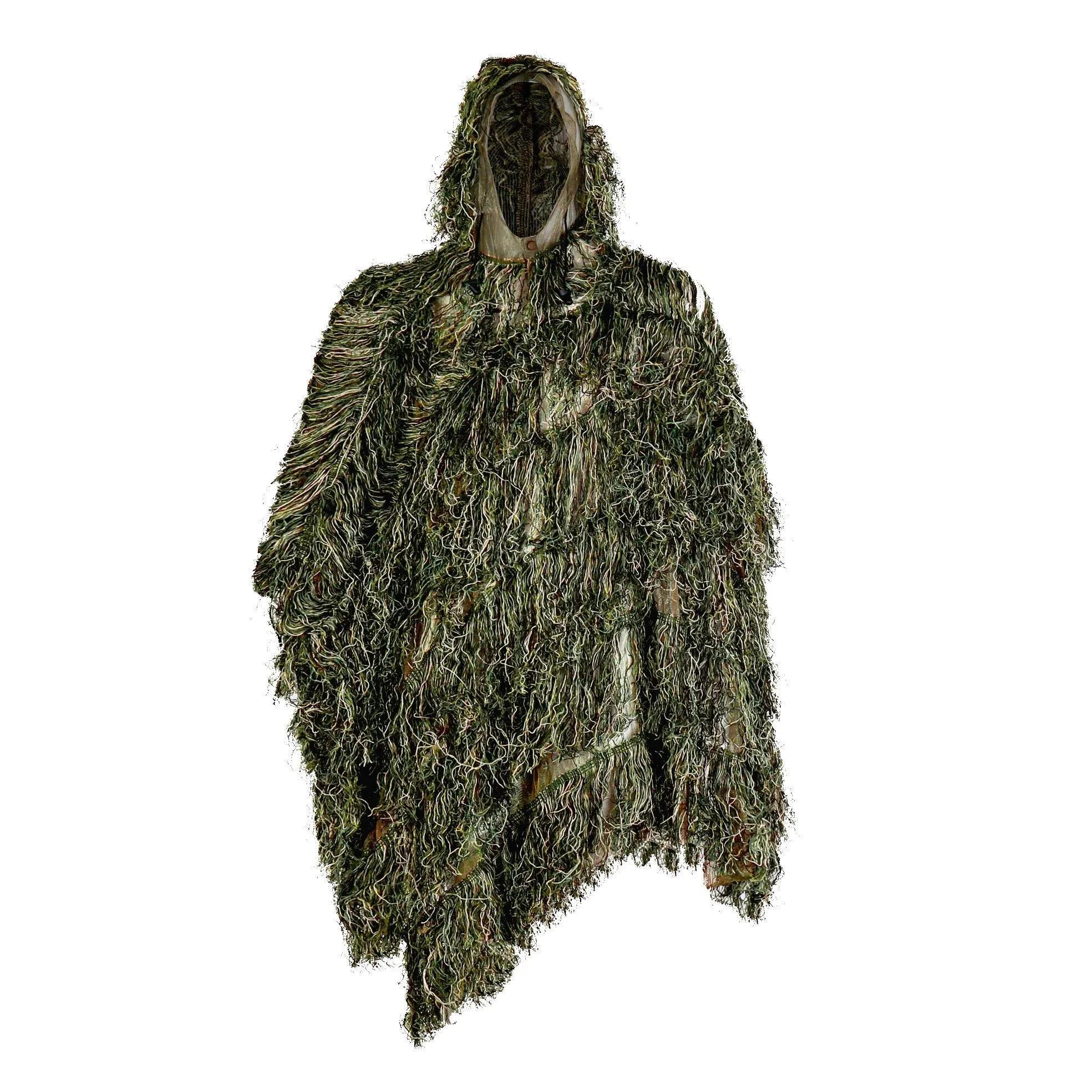 AUSCAMOTEK Ghillie Camouflage Suit Poncho