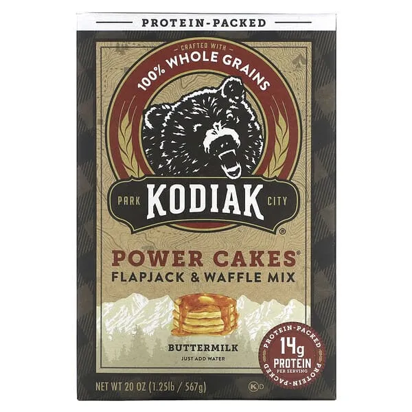 Kodiak Cakes Mezcla de Panque Waffle y Cereales