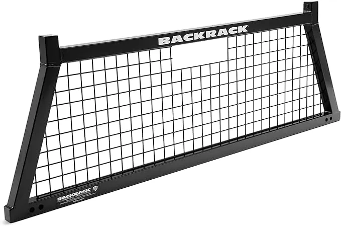 RealTruck Backrack Safety Rack Frame Only | Black, No Drill | 10900 | Fits 2004-2024 Ford F-150; 2008-2019 & 2022-2024 Toyota Tundra; 2019-2024 Chevrolet/GMC Silverado/Sierra 1500 & Others