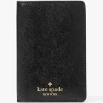 Kate Spade Madison Passport Holder, Black