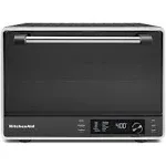 KitchenAid Dual Convection Countertop Oven with Air Fry & Temperature Probe Black Matte