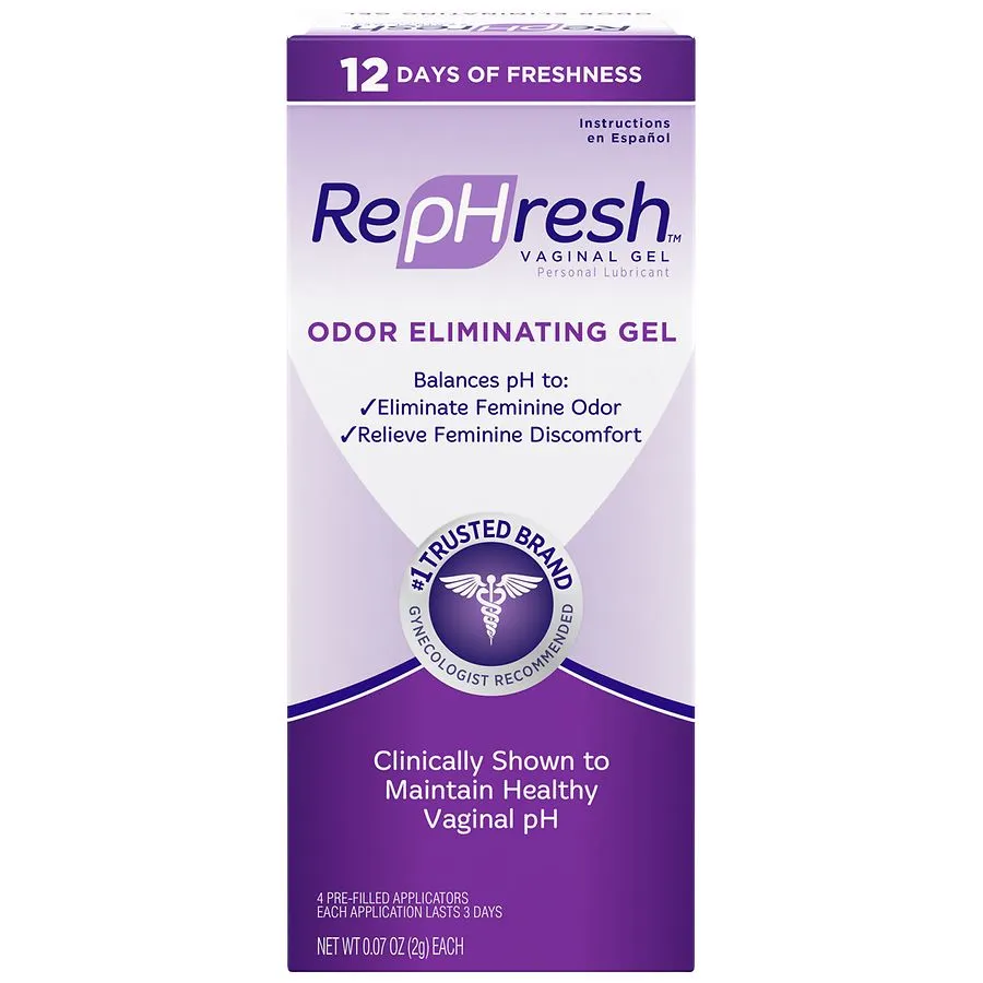 Rephresh Odor Eliminating Vaginal Gel