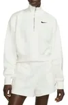 Nike Sportswear Phoenix Fleece Women's Oversized 1/2-Zip Crop Sweatshirt