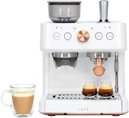 Cafe Bellissimo Semi-Automatic Espresso Machine with Frother