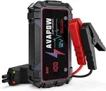 AVAPOW Jump Starter 1500A Peak Current Jumper Cables Kit for Car, USB Charger