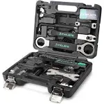 23 Piece Bike Tool Kit - Bicycle Repair Tool Box Compatible - Mountain/Road B...