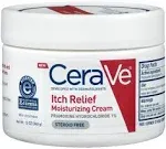 CeraVe Moisturizing Cream for Itch Relief | Anti Itch Cream with Pramoxine Hydrochloride | Relieves Itchy with Minor Skin Irritations, Sunburn Relief, Bug Bites | Fragrance Free | 19 Ounce