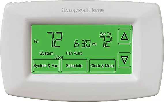 Honeywell 7 Day Programmable Thermostat with Touch Screen