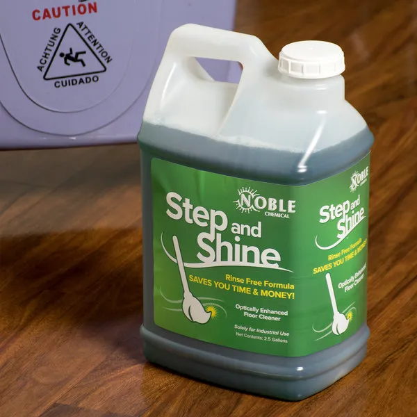 2.5 Gallon / 320 oz. Step & Shine Floor Cleaner (Pack of 2)