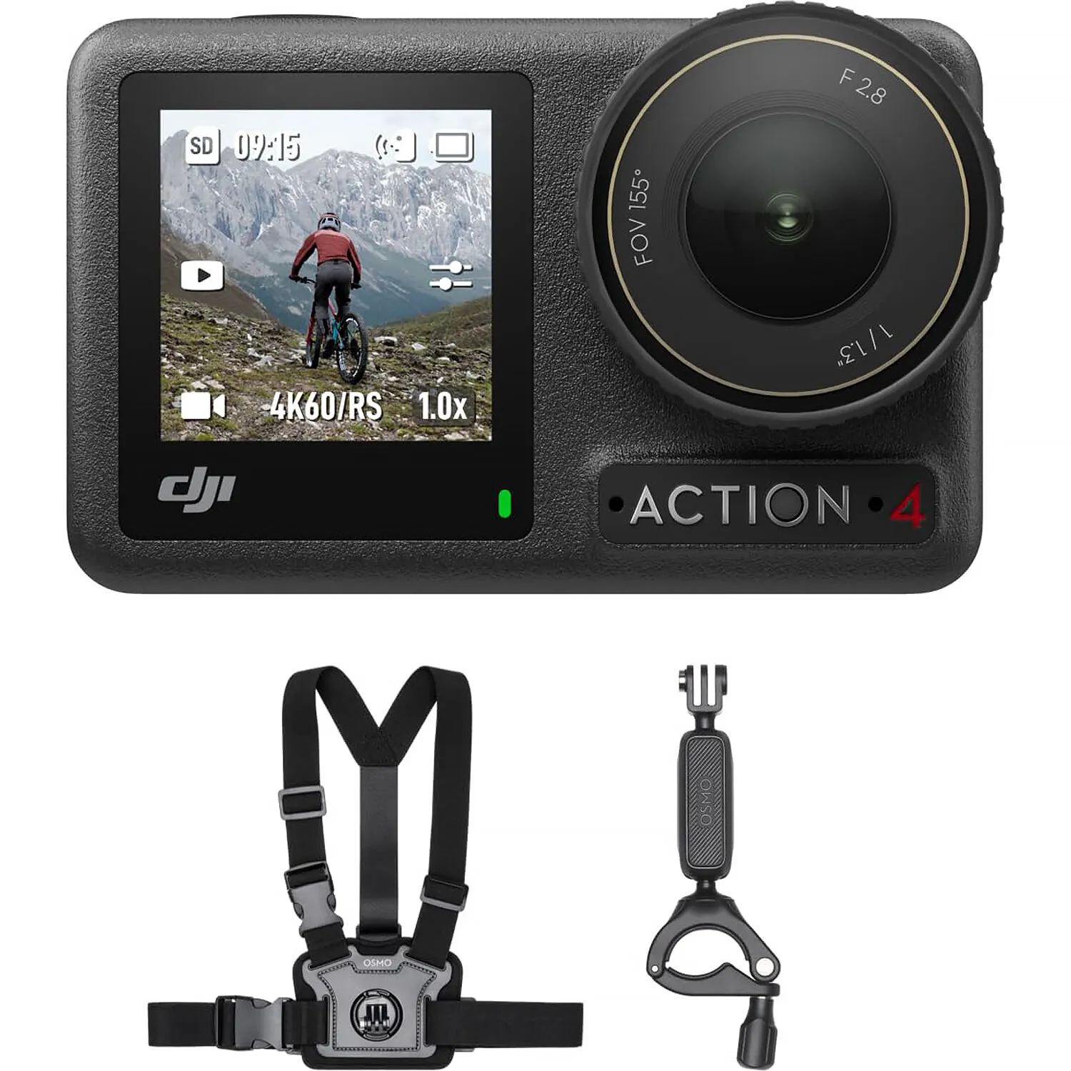 DJI Osmo Action 4 Motorcycling/Mountain Cycling Combo