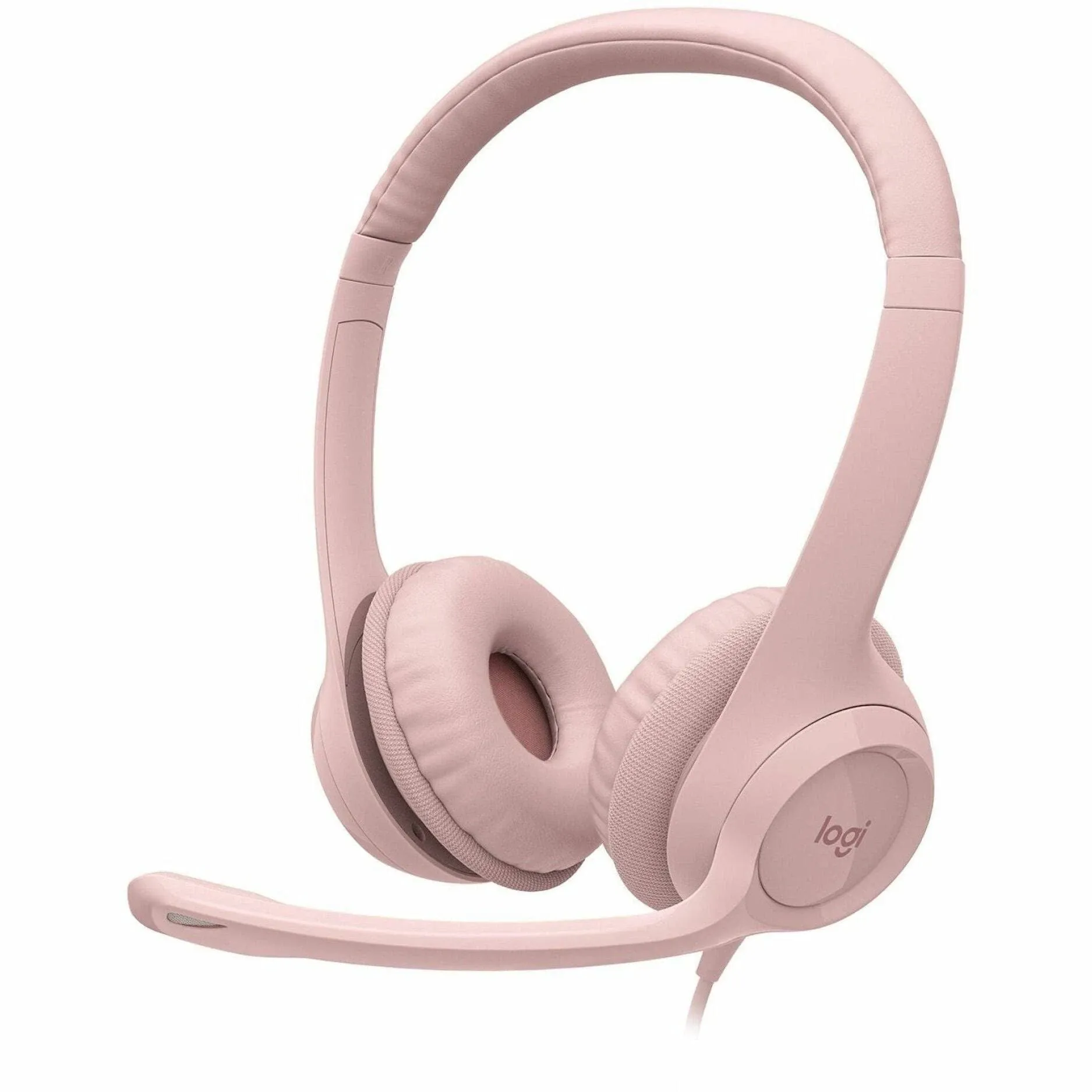 Logitech 981-001280 H390 USB Computer Headset - Rose