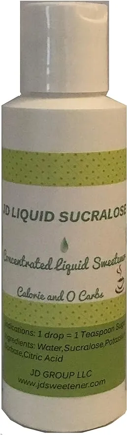 JD Liquid Sucralose (4 fl oz) Concentrated Liquid Sweetener