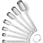 Hudson Essentials Stainless Steel Measuring Spoons Set of 7