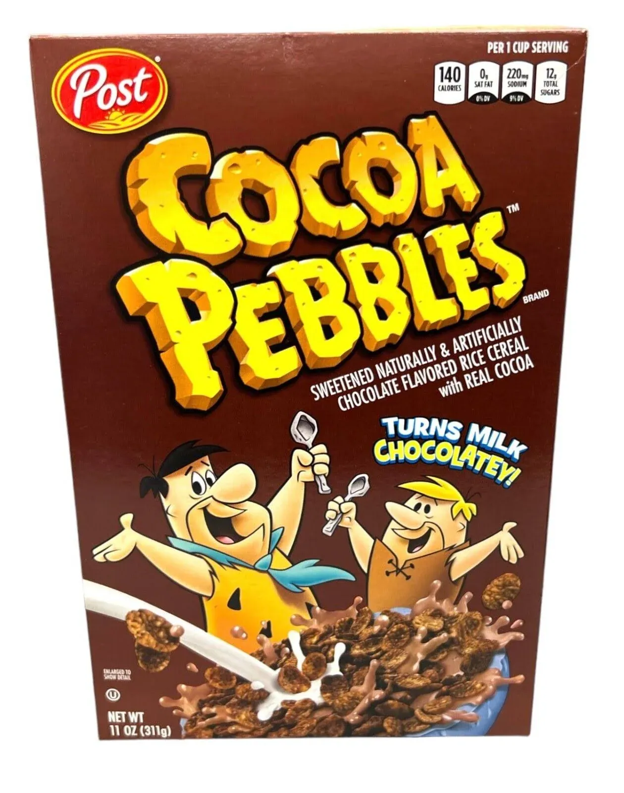 Post Pebbles Cereal, Cocoa - 11 oz box