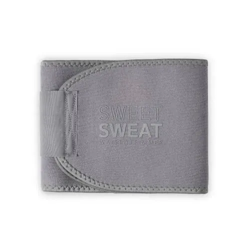 Sweet Sweat Waist Trimmer for Women and Men - Sweat Band Waist Trainer for High-Intensity Training & Workouts