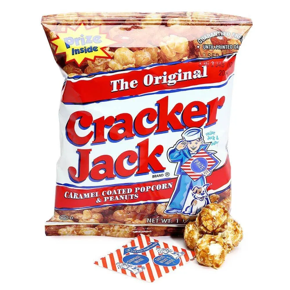 Cracker Jack Original Caramel Coated Popcorn Peanuts