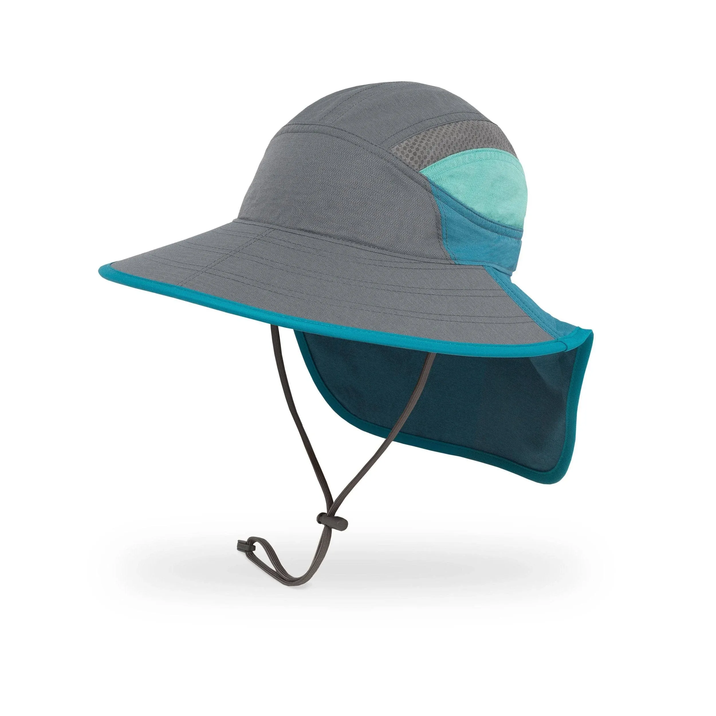 Kids Ultra Adventure Hat Cinder/Blue Mountain