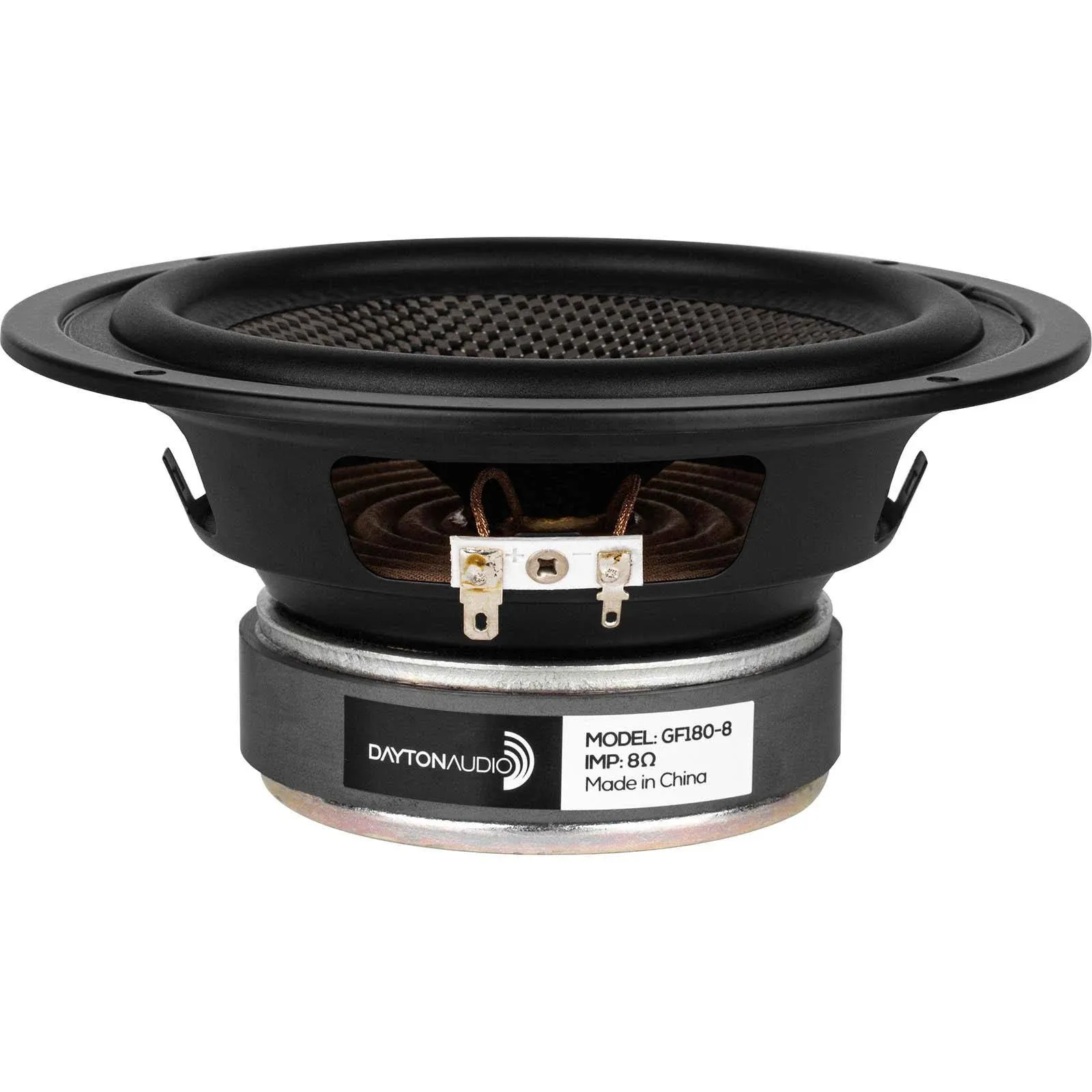 Dayton Audio Gf180-8 6-1/2" Glass Fiber Cone Woofer 8 Ohm