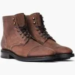 THURSDAY EVERYDAY Captain Leather Boots Men&#039;s Size US 9.5 Terracotta Brown