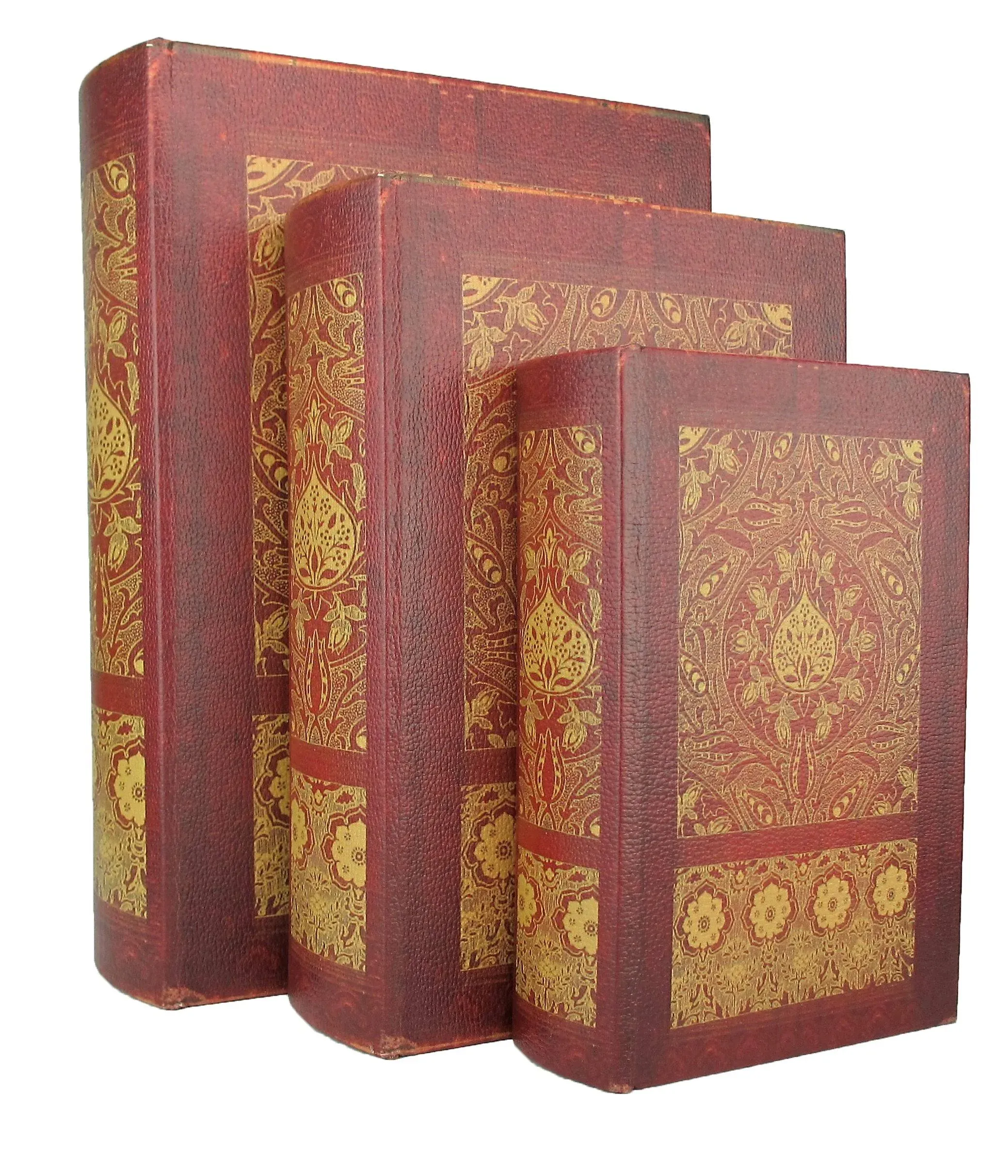 MagJo Home Beautifully Designed Wood Antique Book Box