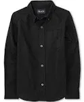 The Children's Place Boys' Long Sleeve Oxford Button Down Shirt