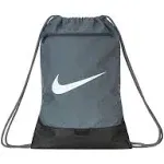 Nike Brasilia Drawstring Pack (Flint Grey)