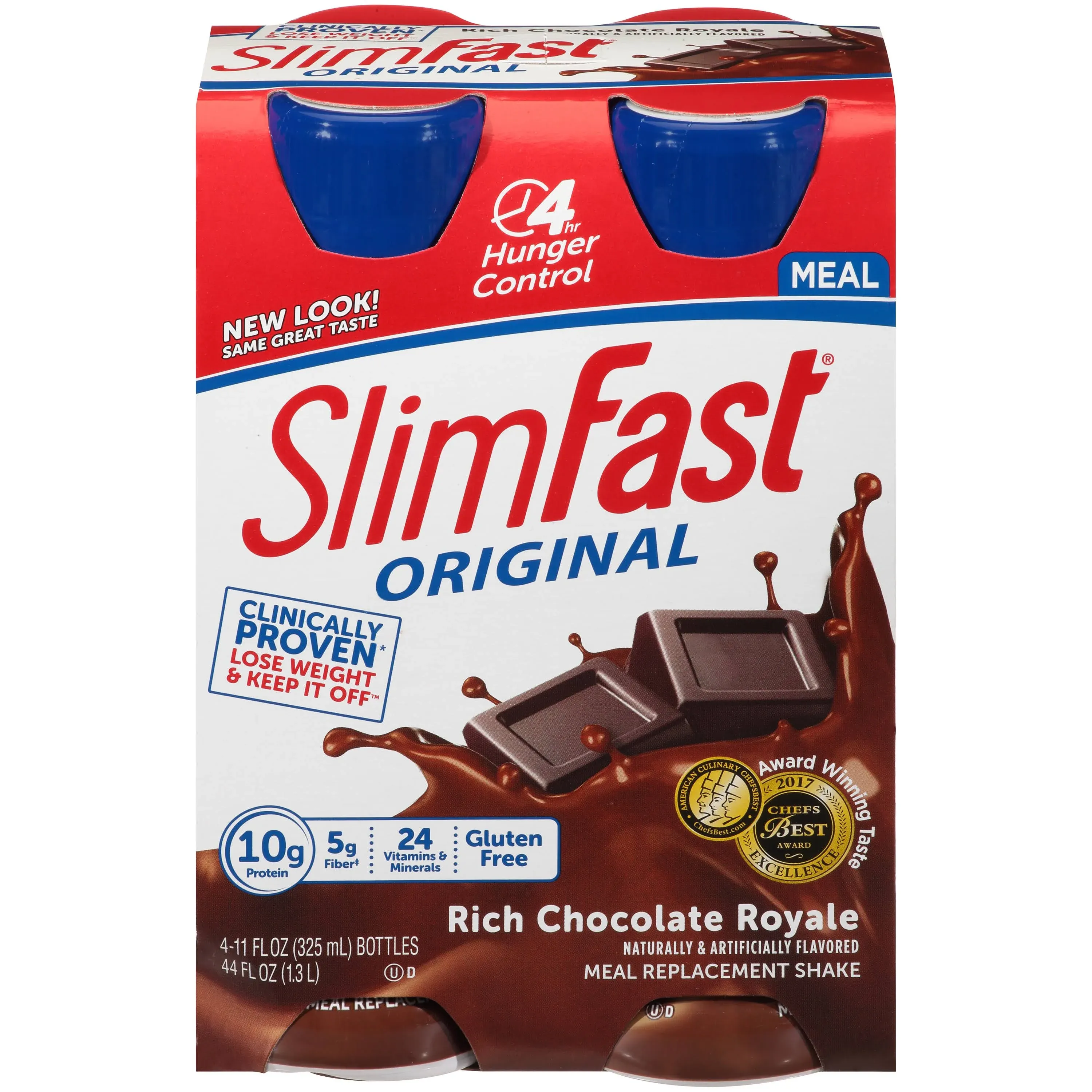 SlimFast RTD Rich Chocolate Royale Meal Replacement Shakes 4Pk